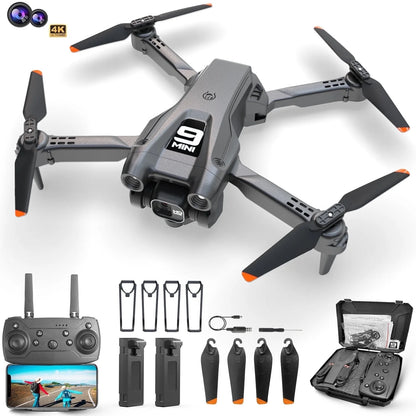 SkySync Plus Drone with 4K HD Dual Camera for Adults/Kids