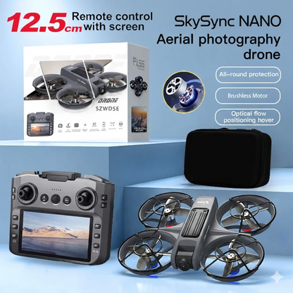 New X226 Drone 4K Profession HD Wide Angle Camera Wifi FPV RC Dron Height Keep Helicopter Large Screen Foldable Quadcopter Toys