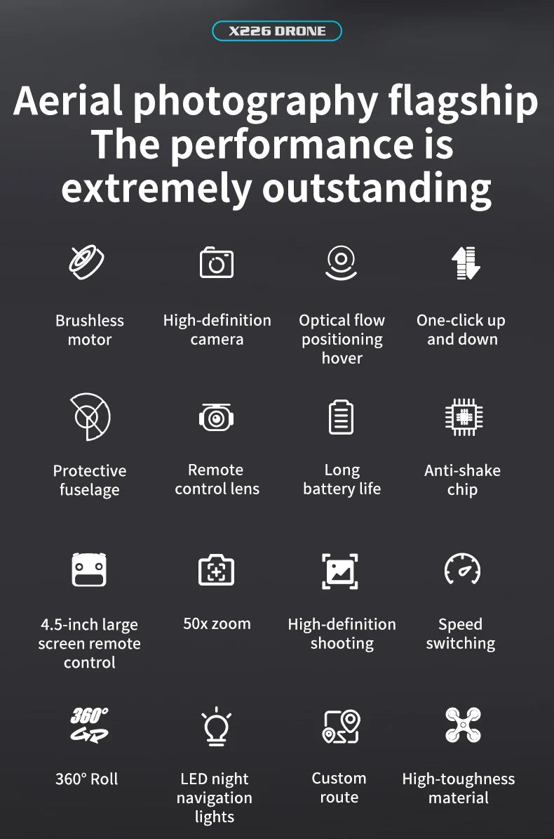 SkySync X226 NANO 4K Wide Angle Camera