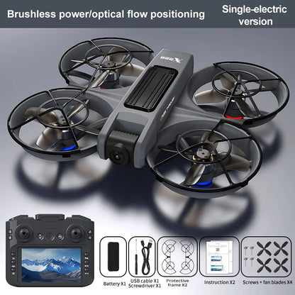 New X226 Drone 4K Profession HD Wide Angle Camera Wifi FPV RC Dron Height Keep Helicopter Large Screen Foldable Quadcopter Toys