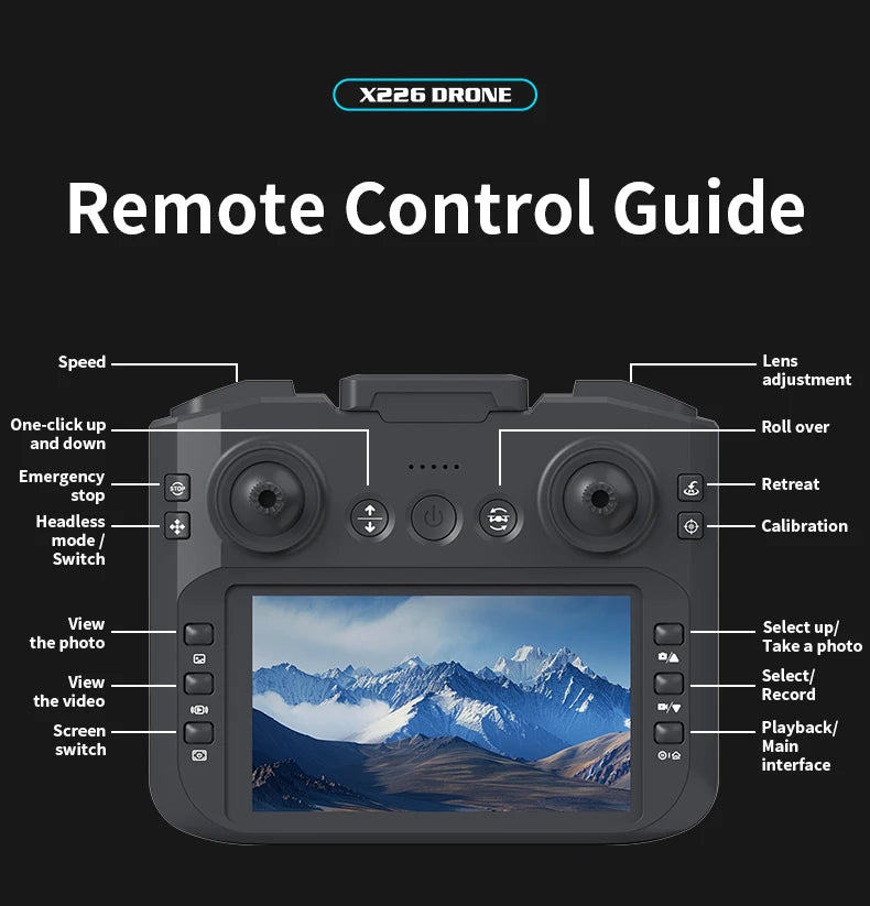 SkySync X226 NANO 4K Wide Angle Camera